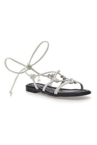 Prima Riga Schnürsandalen 308100 Weiß