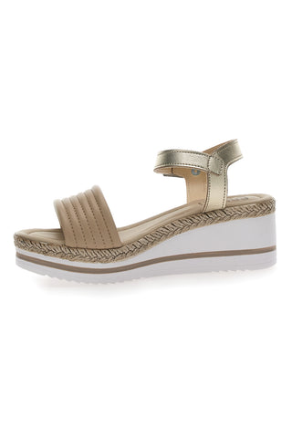 Sandali Platform Prima Riga 378109 Beige