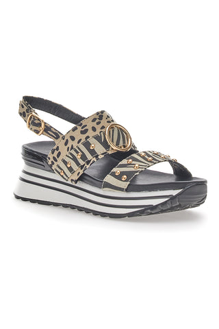 Sandali Platform Plocadi 2310a Animalier