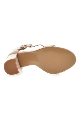 Sandali con tacco Cafè Cost 203 Beige
