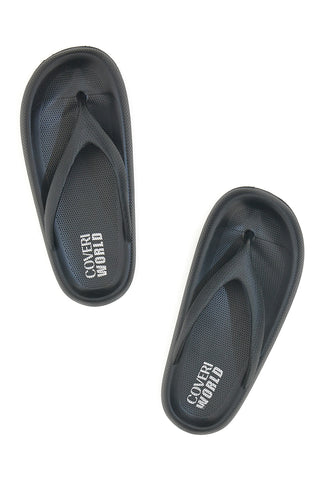 Coveri World 2399 Flip Flops Schwarz