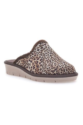 Pantofole Marroni Animalier Beego 6332
