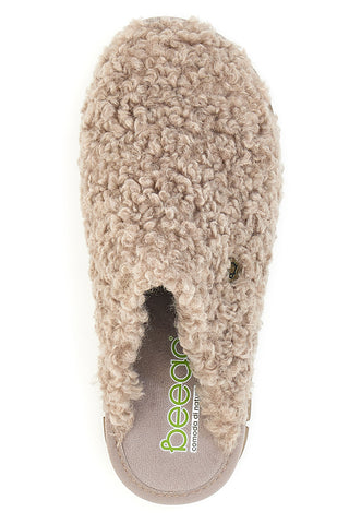 Pantofole Teddy Taupe Beego 7525
