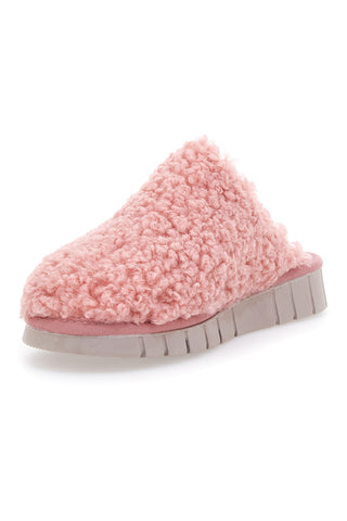 Rosa Teddy Beego Hausschuhe 7525