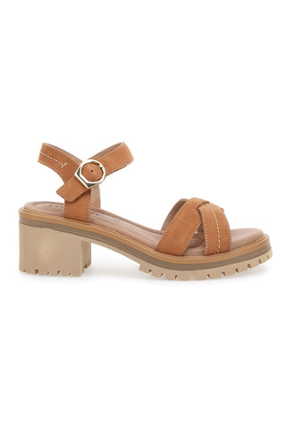 Pittarello Active 2302 Ledersandale in Cognac