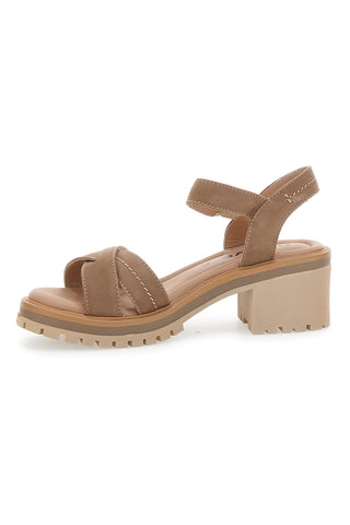 Sandalo in Pelle Marroni Pittarello Active 2302