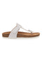 Weiße Hausschuhe mit Flip-Flops für Damen Superga 31370