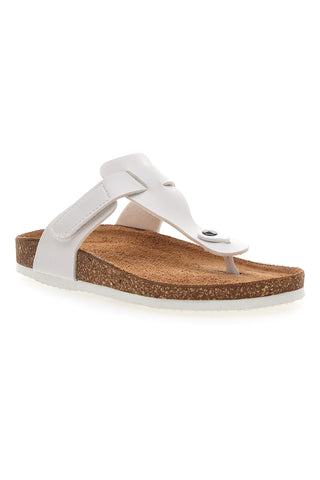 Weiße Hausschuhe mit Flip-Flops für Damen Superga 31370