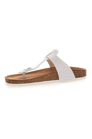 Weiße Hausschuhe mit Flip-Flops für Damen Superga 31370