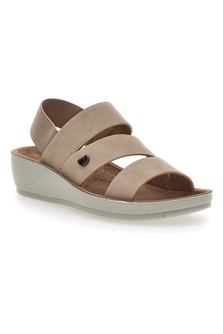 Beige Comfort Eco Bio Sandalen 231419