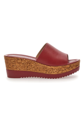 Rote Plateau-Hausschuhe Pittarello Love 2331