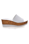 Ciabatte con Platform Bianche Pittarello Love 2331