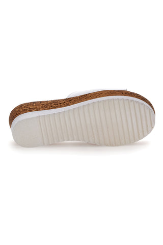 Ciabatte con Platform Bianche Pittarello Love 2331