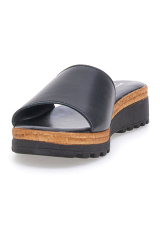 Pittarello 2448 Schwarze Hausschuhe für Damen