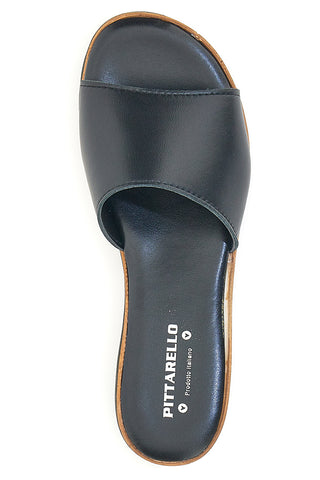 Pittarello 2448 Schwarze Hausschuhe für Damen