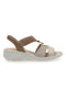 Sandali Beige Con Dettaglio Dorato IMac 557380