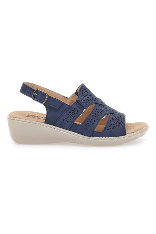 Sandali Classici Blu Prima Riga 9132