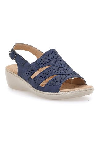 Sandali Classici Blu Prima Riga 9132