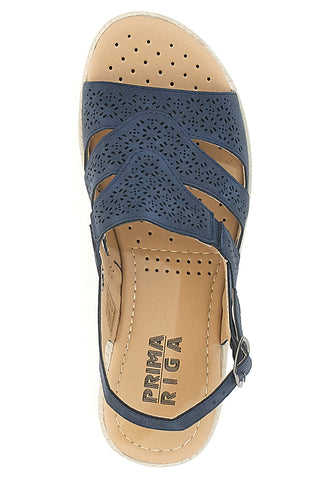 Sandali Classici Blu Prima Riga 9132