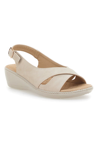 Sandali Beige Slingback Prima Riga 9180