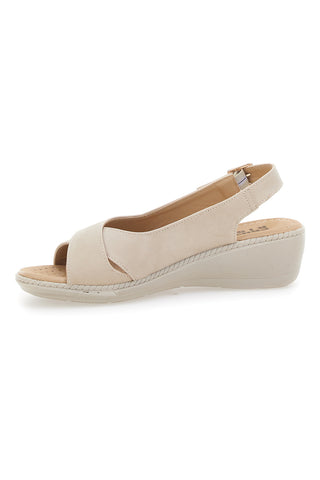 Sandali Beige Slingback Prima Riga 9180