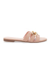 Ciabatte Basse Rosa con Catena Mon Dieu 3982