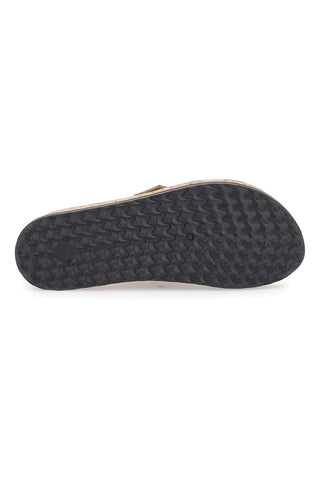 Ciabatte Nere con Platform e Fibbia Inblu 39 PK