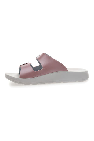 Rosa Komfort-Hausschuhe für Damen INBLU 12 AG