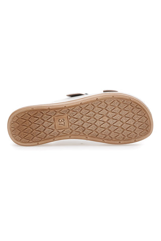 Ciabatte con Doppia Fibbia Leopardate Inblu 14 FT