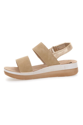 Sandsandalen mit Plateau und Slingback-Riemen Inblu 17 FT