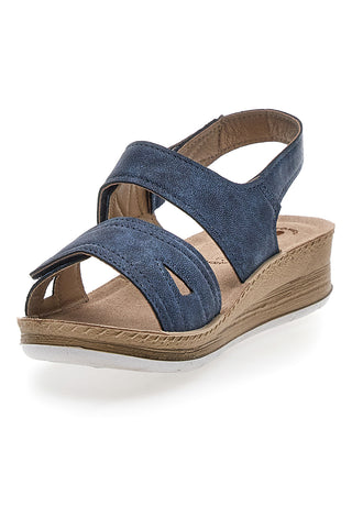Slingback-Sandalen Navy Comfort Inblu 55 FC