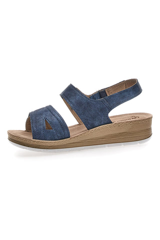 Slingback-Sandalen Navy Comfort Inblu 55 FC