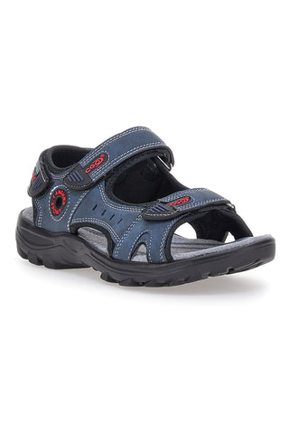 Blaue Sandalen mit Klettverschluss Rips Canguro 1002