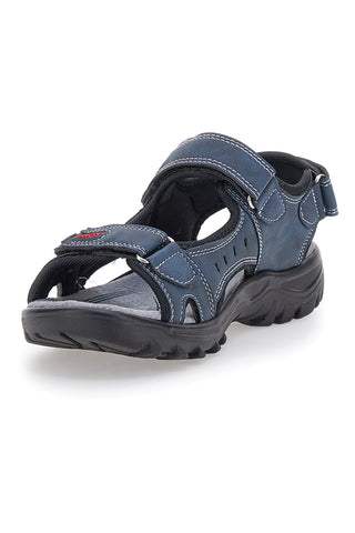 Blaue Sandalen mit Klettverschluss Rips Canguro 1002