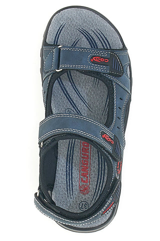 Blaue Sandalen mit Klettverschluss Rips Canguro 1002