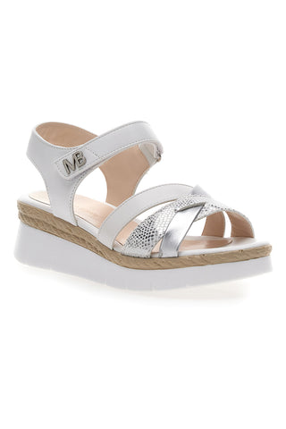 Sandali Bianchi Con Platform Mariella Burani 50632