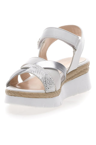 Sandali Bianchi Con Platform Mariella Burani 50632