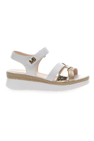 Sandali con Zeppa Bianchi MARIELLA BURANI 50632