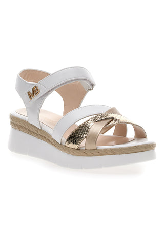 Sandali con Zeppa Bianchi MARIELLA BURANI 50632