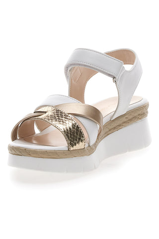 Sandali con Zeppa Bianchi MARIELLA BURANI 50632