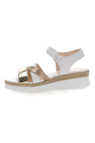 Sandali con Zeppa Bianchi MARIELLA BURANI 50632
