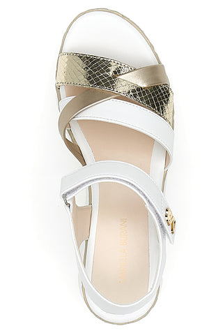 Sandali con Zeppa Bianchi MARIELLA BURANI 50632