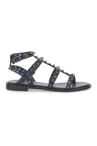 Flache Sandalen mit Nieten Me & Me 1537