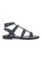 Flache Sandalen mit Nieten Me & Me 1537