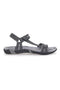 Sandali Grigi Con Strappo In Velcro Overland 5415