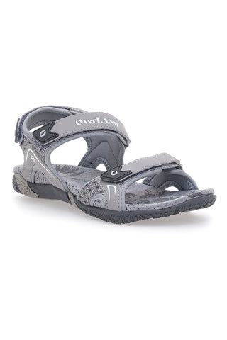 Sandali Sportivi Grigi Con Strappi Overland 22324