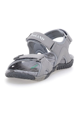 Sandali Sportivi Grigi Con Strappi Overland 22324