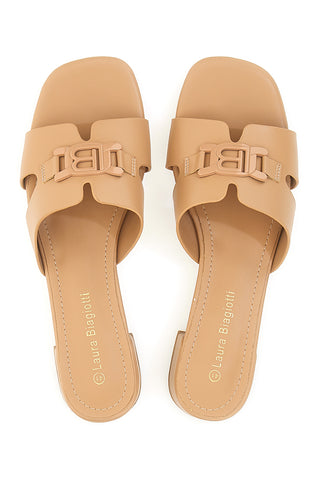 Ciabatte Mules Sabbia Laura Biagiotti 8501