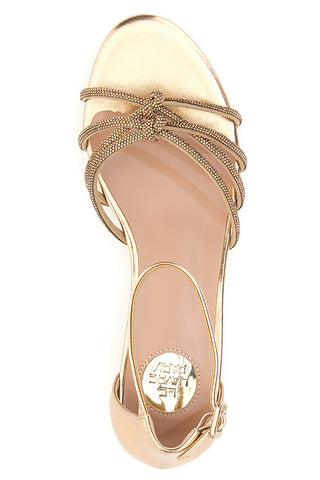 Sandali Gioiello Oro con Strass Le Havre Paris 3787210