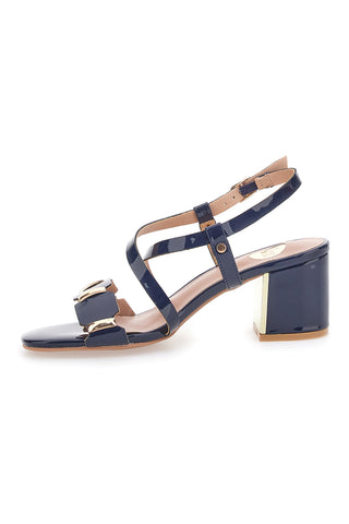 Le Havre Paris Blaue Sandaletten 242B